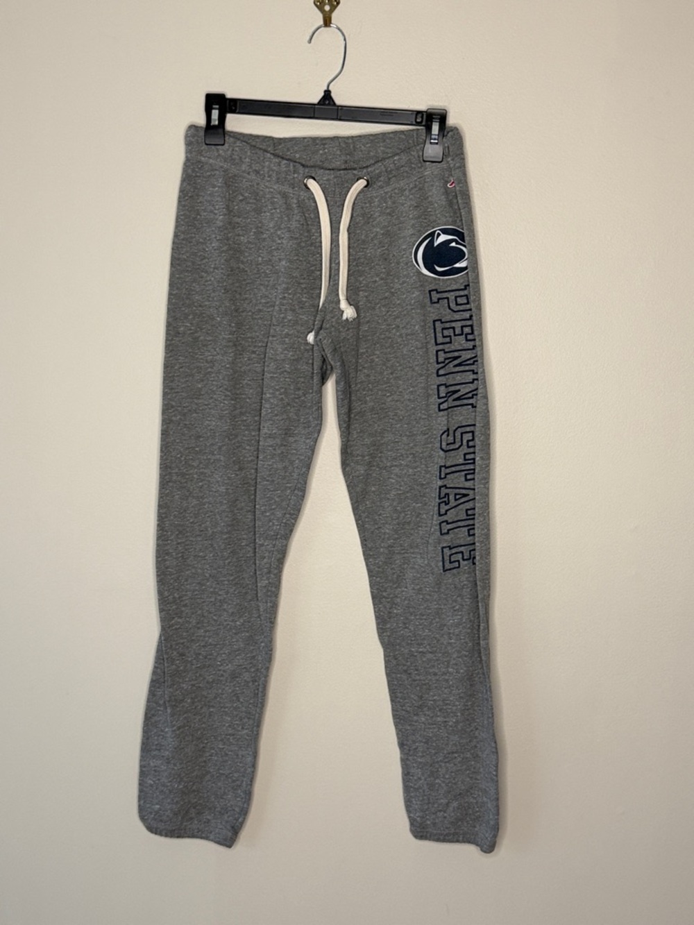 League Gray Penn State Sweat Joggers with Navy Logo